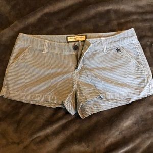 Abercrombie & Fitch Seersucker Shorts